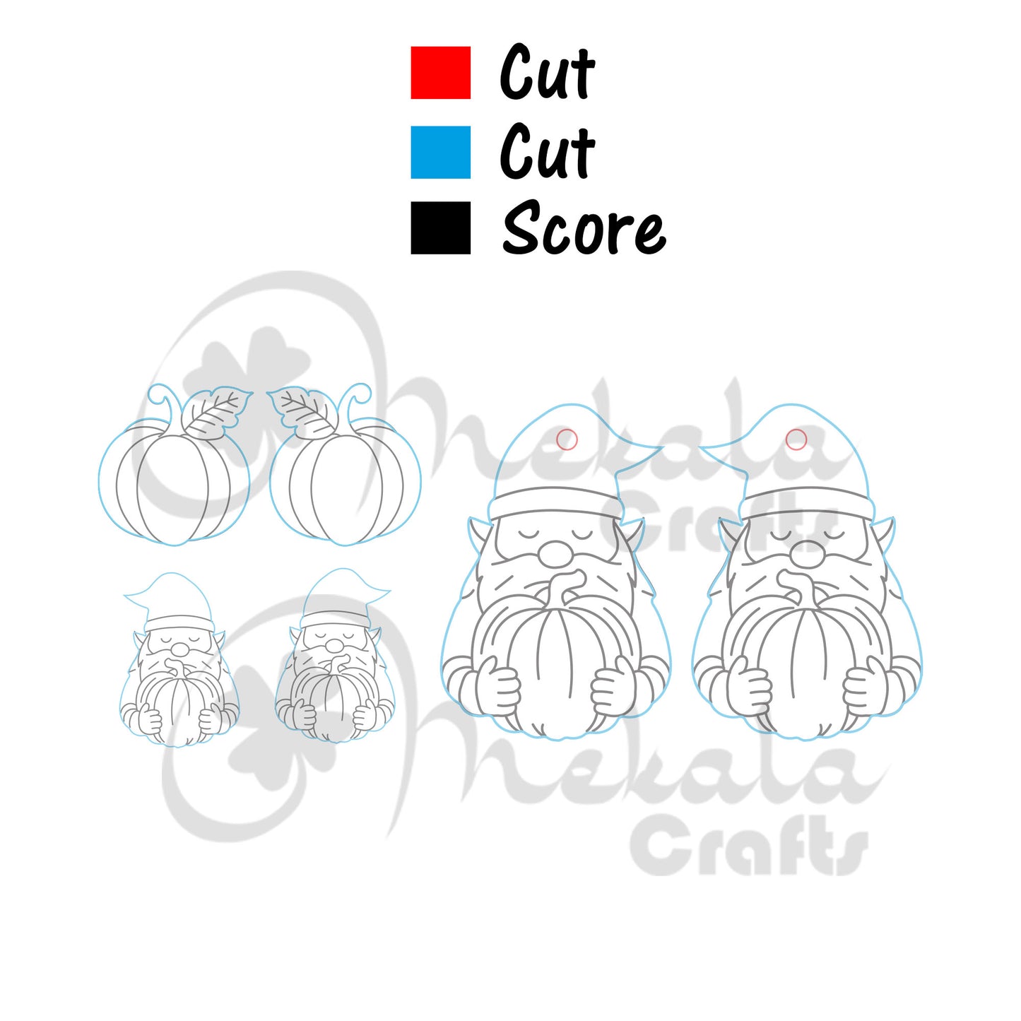 gnome fall stud and dangle earring laser cut earrings digital file | svg bundle |available in svg pdf and dxf files