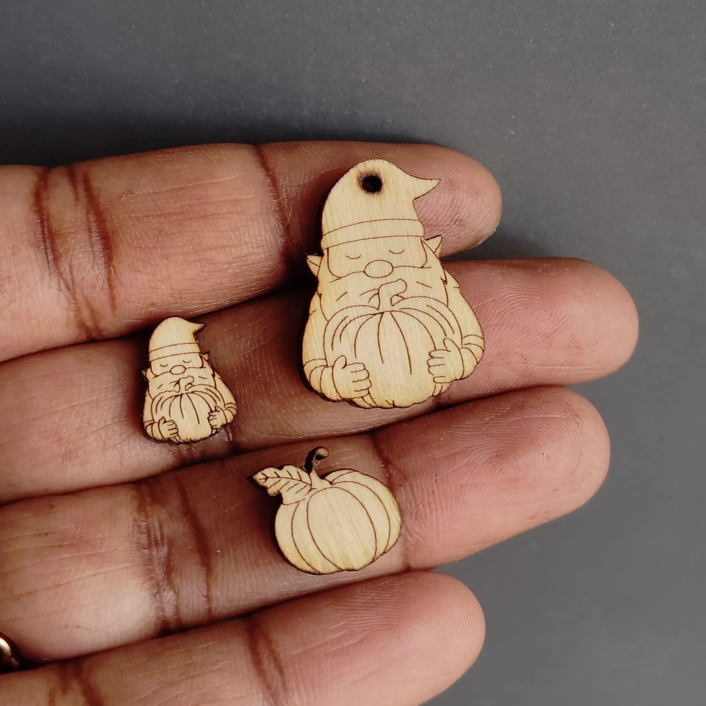 gnome fall stud and dangle earring laser cut earrings digital file | svg bundle |available in svg pdf and dxf files