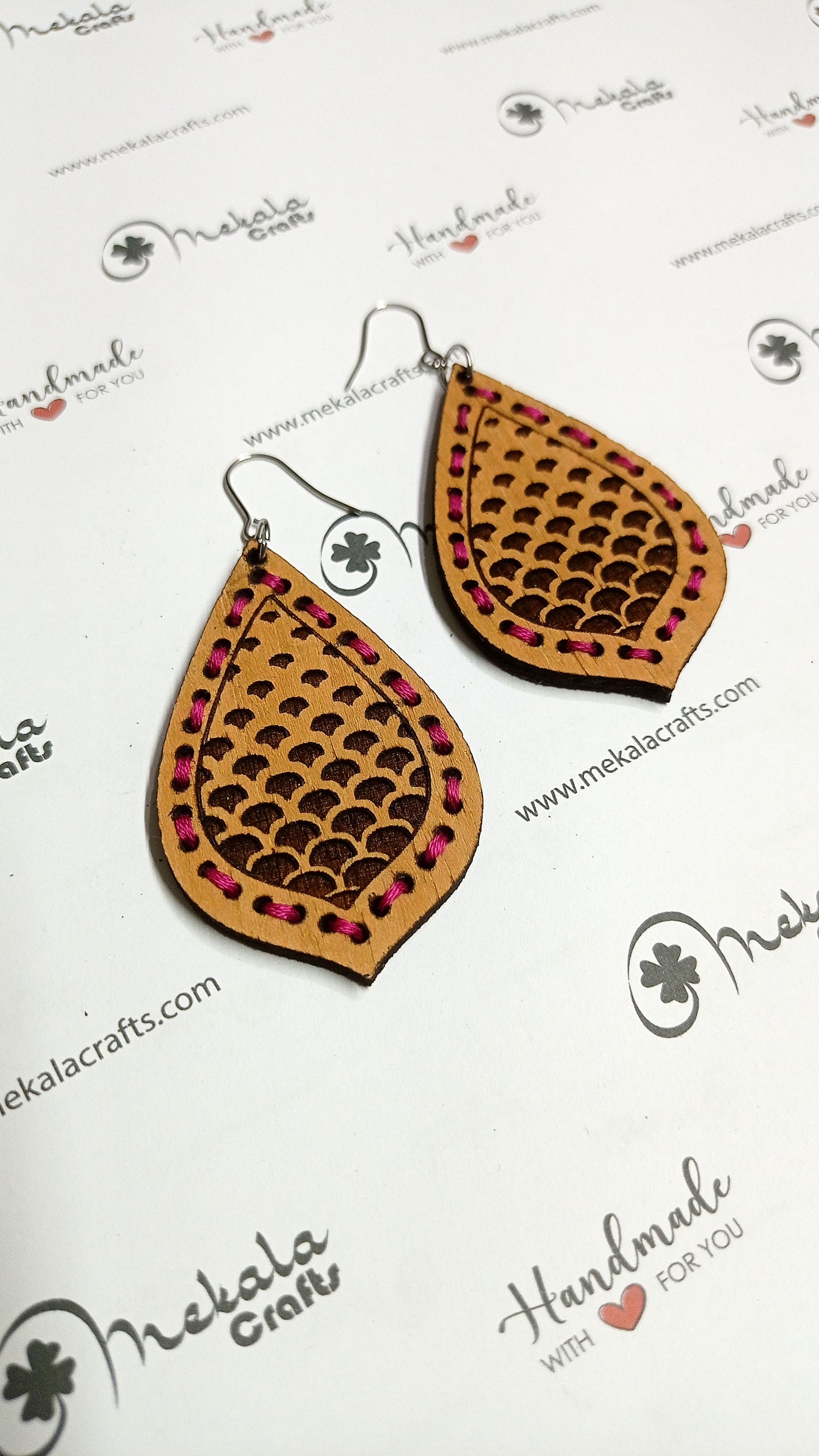 embroidery earring svg file wood laser cut embroidery earrings file wood acrylic and leather laser cutting handpainte earringg