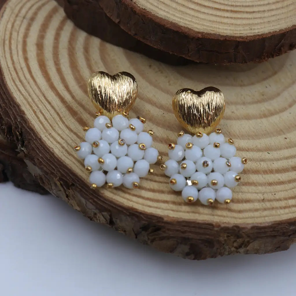 heart earrings