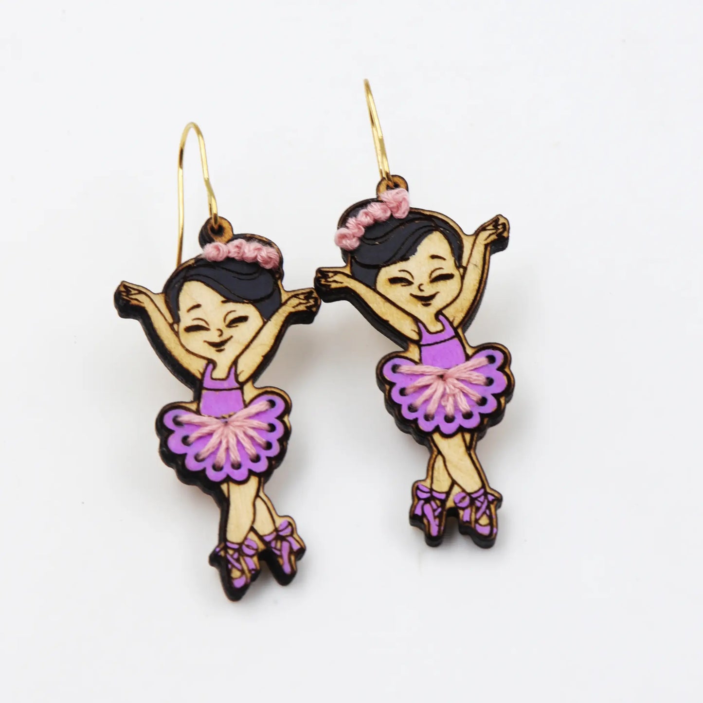 ballerina earrings