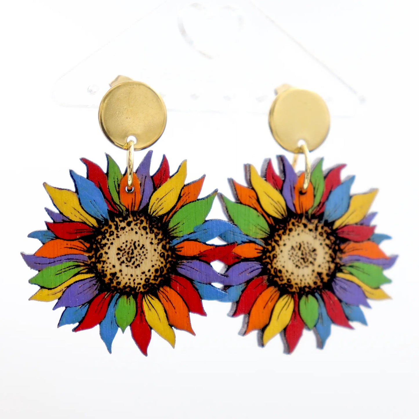 flower earrings