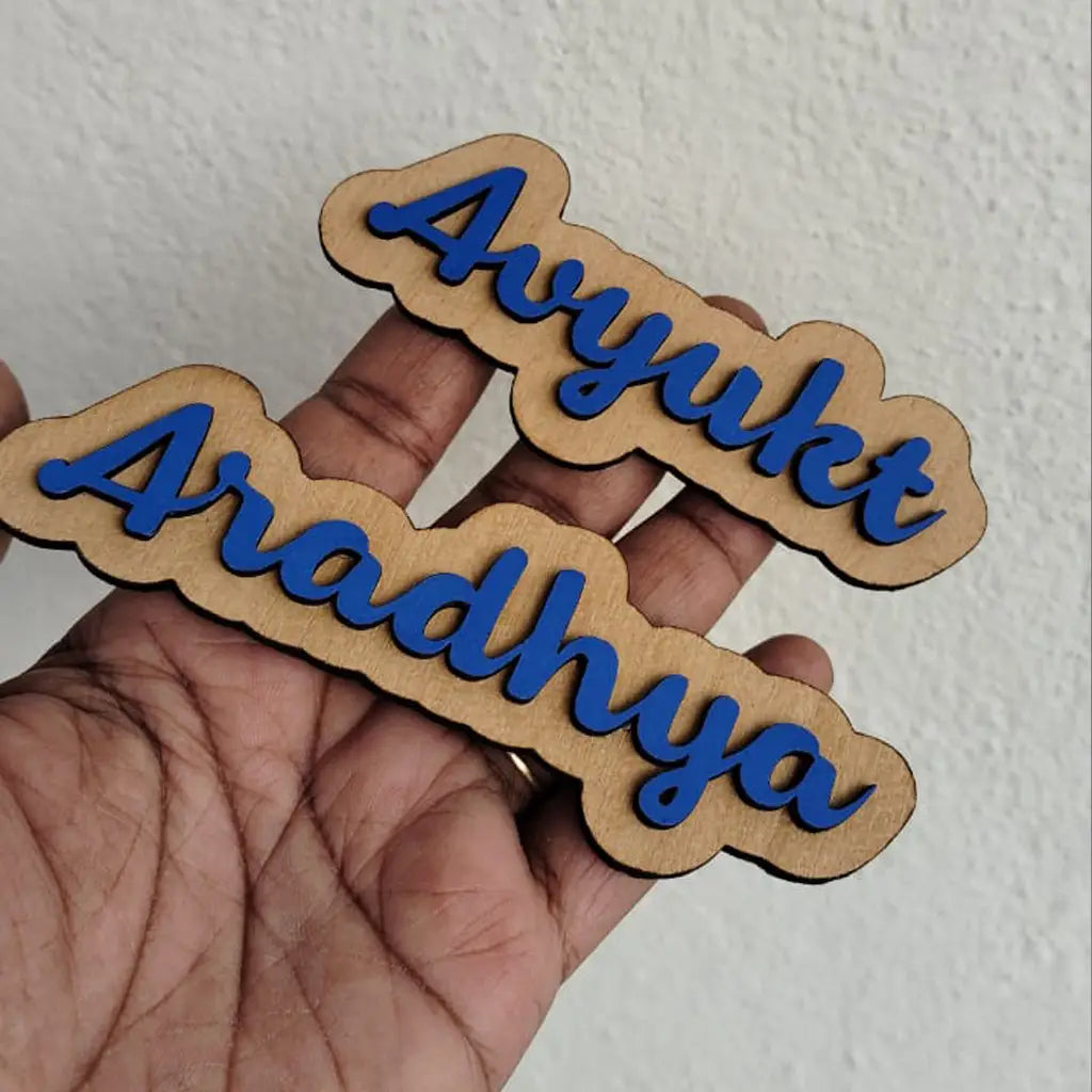 Personalized Name Fridge Magnets | Wooden Fridge magnets | home decor magnets | kitchen decor | Pack of 1