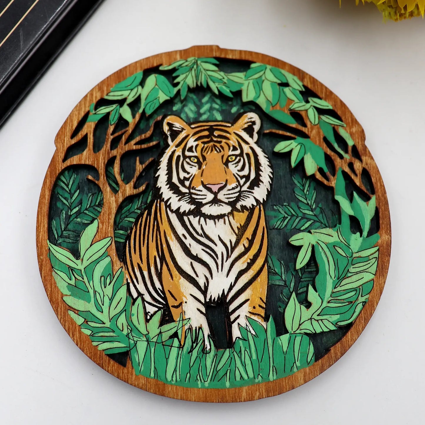 tiger fridge magnet
