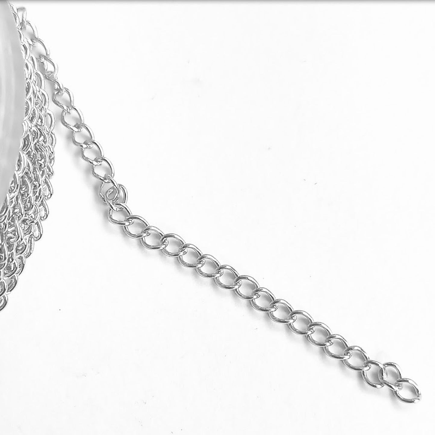 304 Stainless Steel Curb Chains | Chains for jewellery making (Sold per meter)