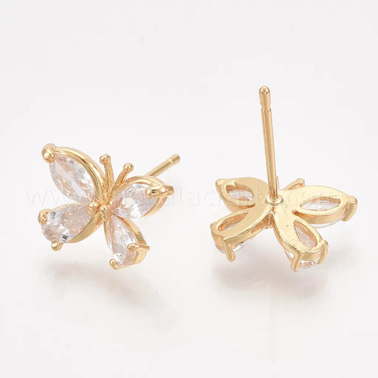 tiny butterfly earrings for women
