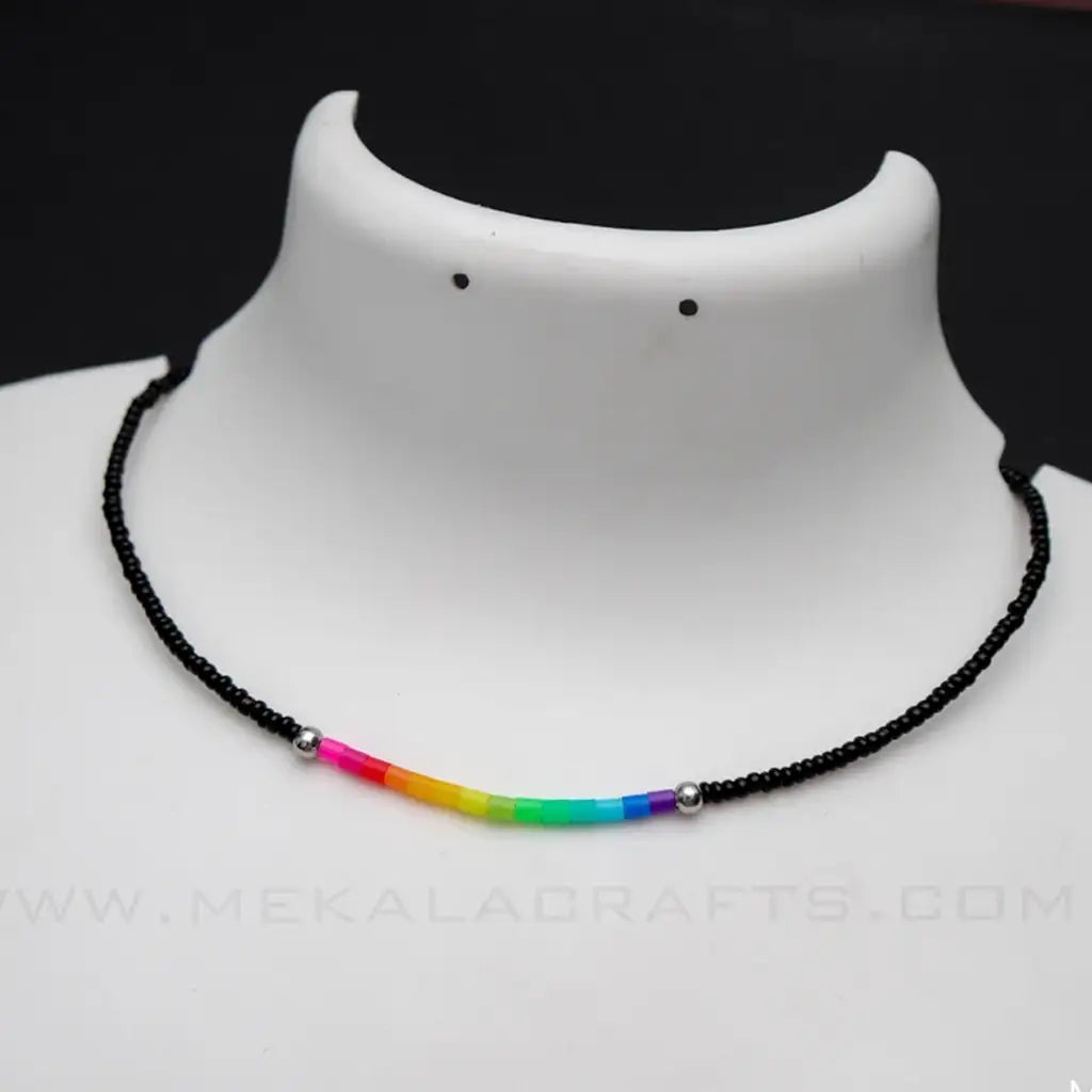 rainbow necklace