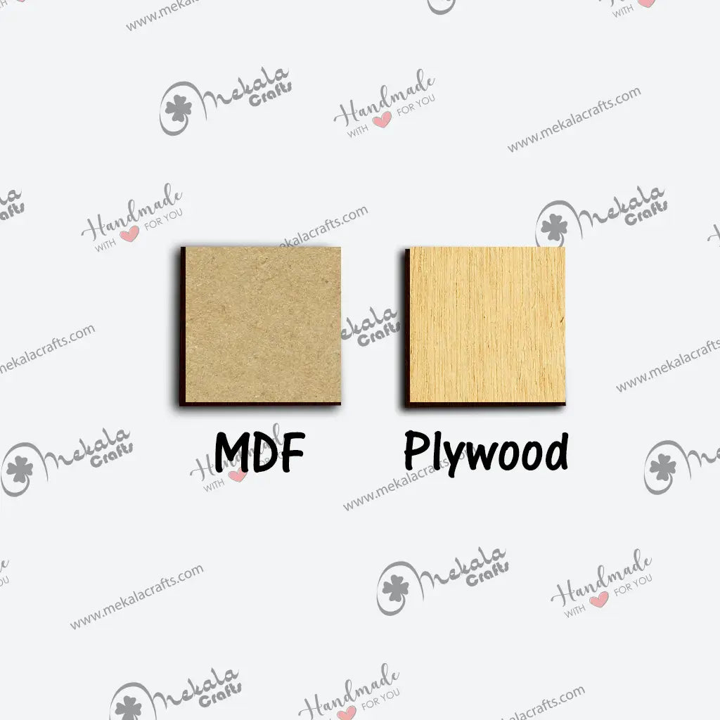 Women face MDF cutout | pre marked wooden shapes for diy crafts | Navrathiri MDF (Pack of 1 set)