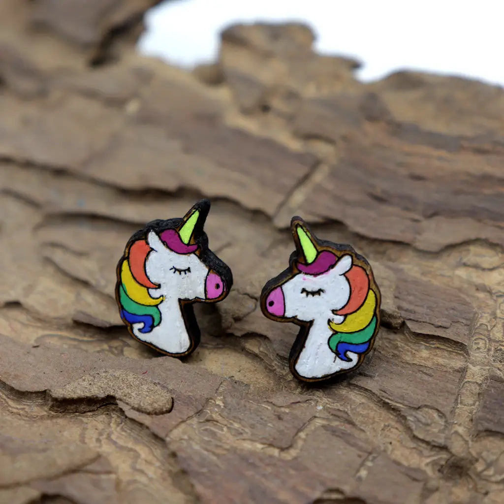 unicorn earrings