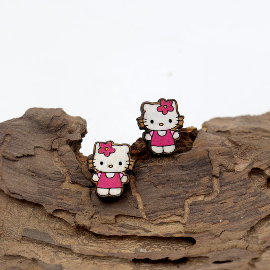 hello kitty earrings