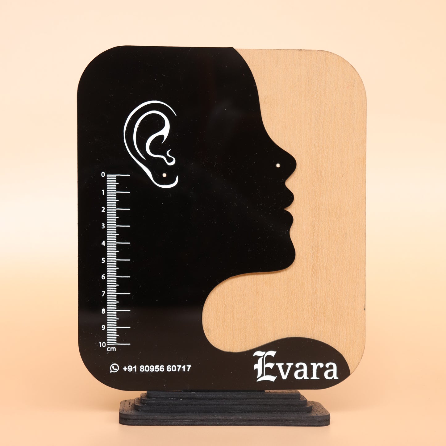Girl Face Earring Display