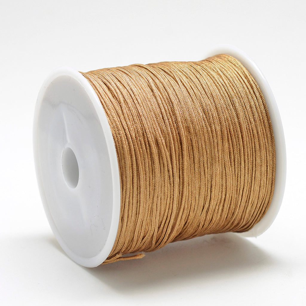 Chinese Knotting Cord, Braided Nylon Thread, Beading Cord for Beading Jewelry Making,0.8mm (Pack of 1 meter)