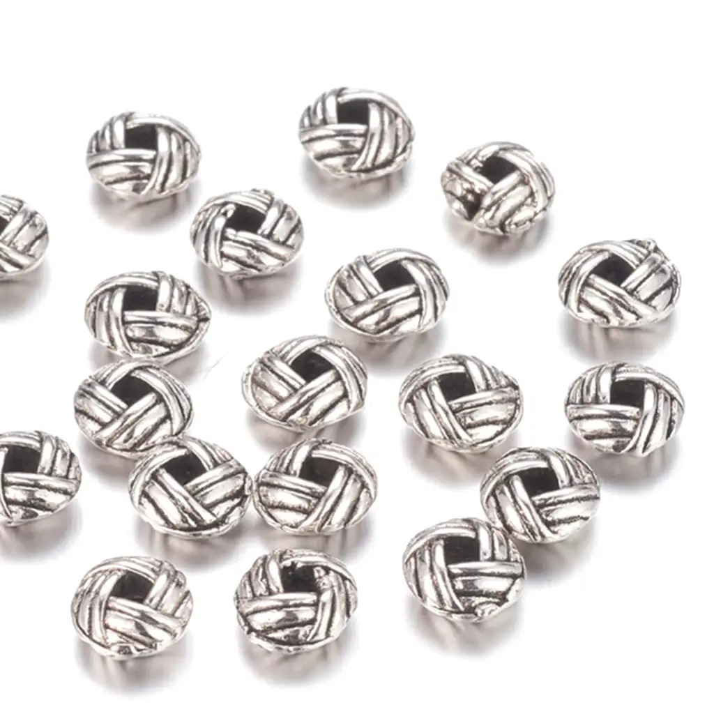 antique silver beads